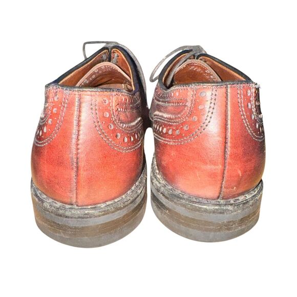 Allen Edmonds Port Washington Oxfords Men\'s Size 10 D Brown Leather Cap Toe Shoe main image 9